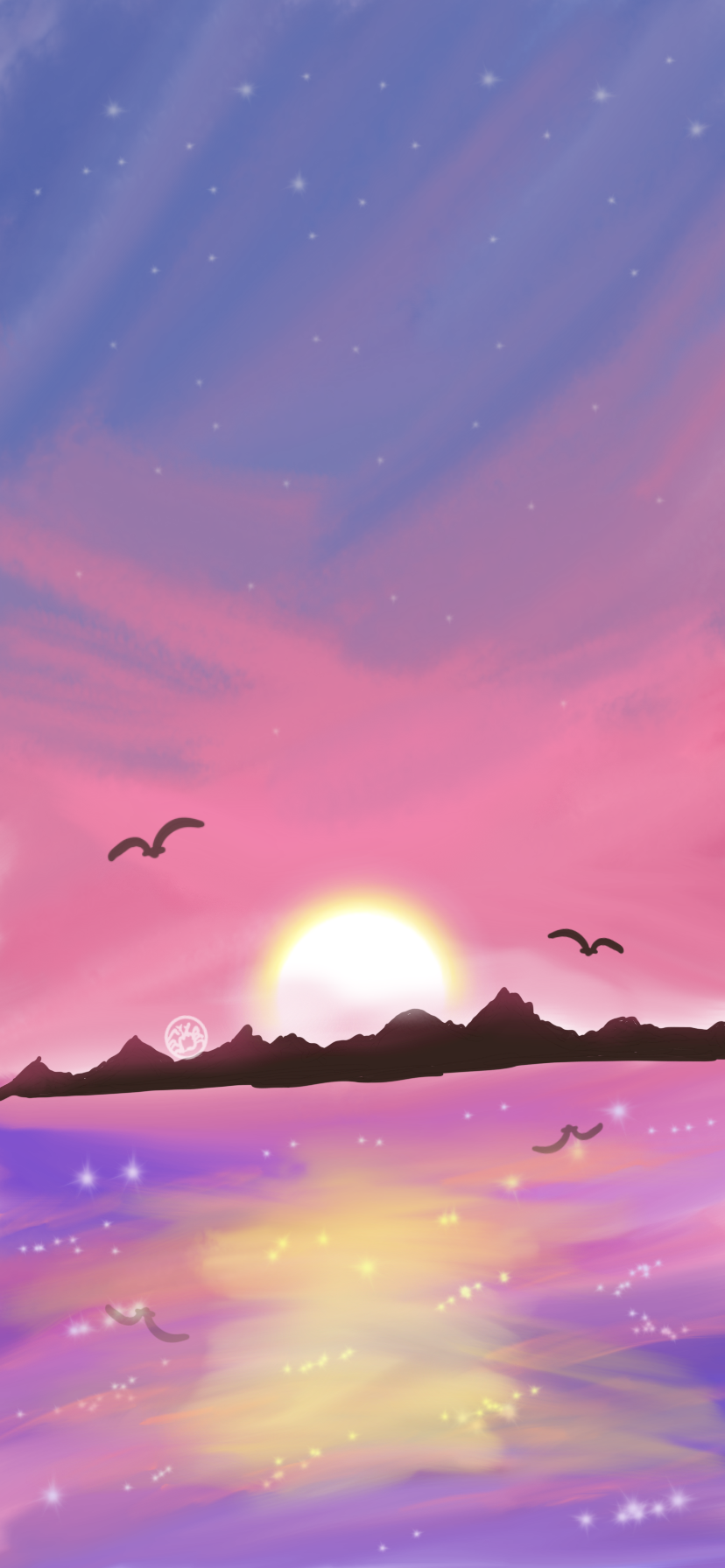 海鸟与蝉（临摹）